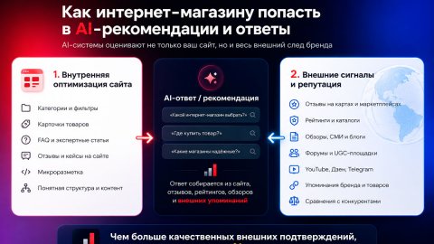 Продвижение в нейроответах и нейросетях: GEO для интернет-магазина